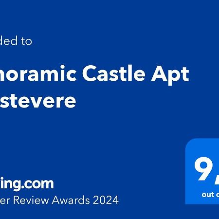 Panoramic Castle Apt Trastevere Rzym Zewnętrze zdjęcie